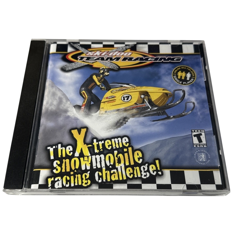 Ski-Doo Team Racing X-Treme Snowmobile Racing Challenge PC 2001 Windows Game